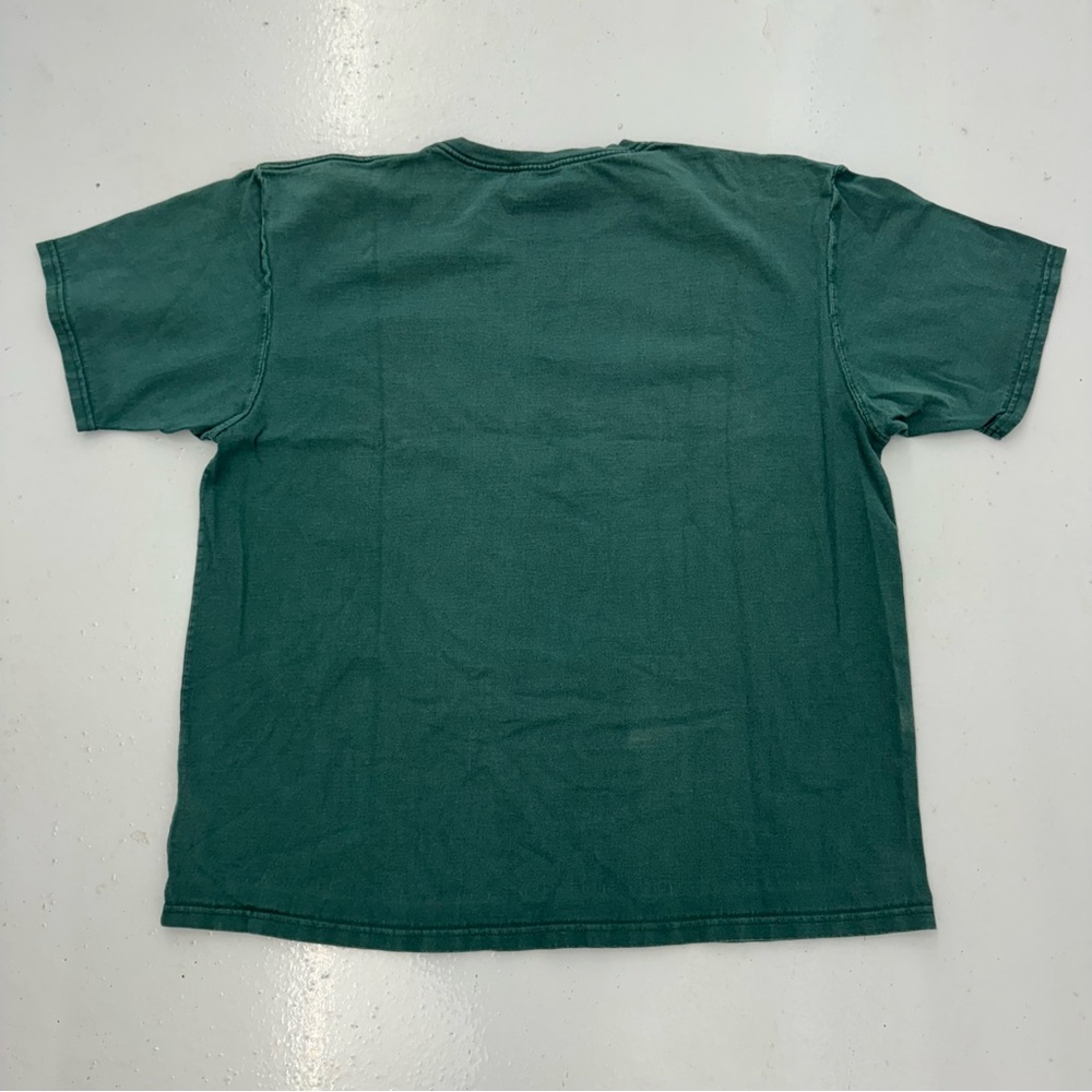 Vintage Carhartt Pocket Tee T Shirt Green Workwear - Picture 2 of 5